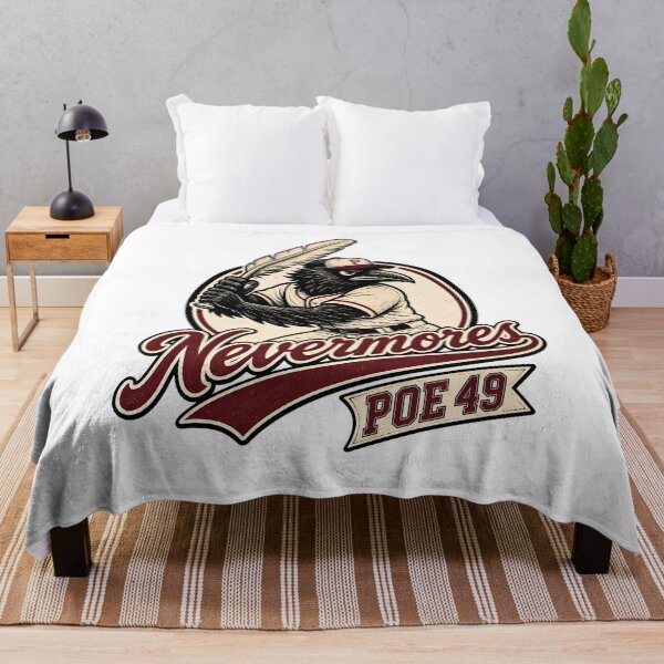 Item preview, Baltimore Nevermores Edgar Allan Poe Baseball Mascot Graphic designed and sold by Fenay Designs.