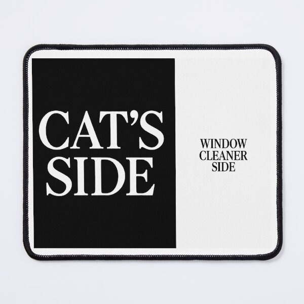 Item preview, ⭐CAT'S SIDE COLLECTION⭐ - CAT'S SIDE - WINDOW CLEANER SIDE designed and sold by WheelieGdArt.