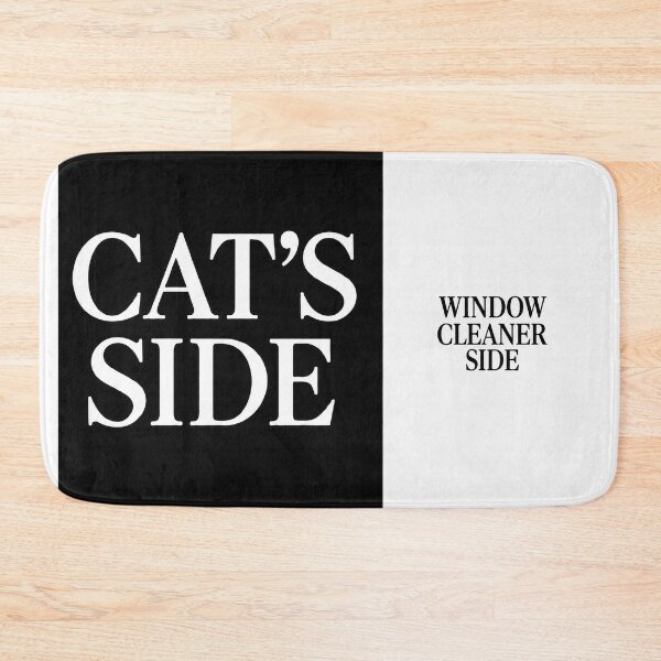 Item preview, ⭐CAT'S SIDE COLLECTION⭐ - CAT'S SIDE - WINDOW CLEANER SIDE designed and sold by WheelieGdArt.
