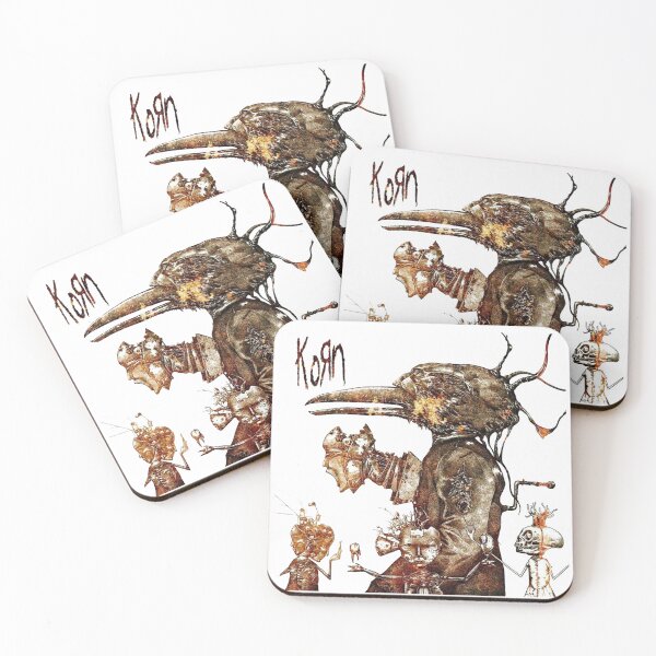 Item preview, KORN metal band legends vintage fan art album cover designed and sold by Malkmkhlo-3.