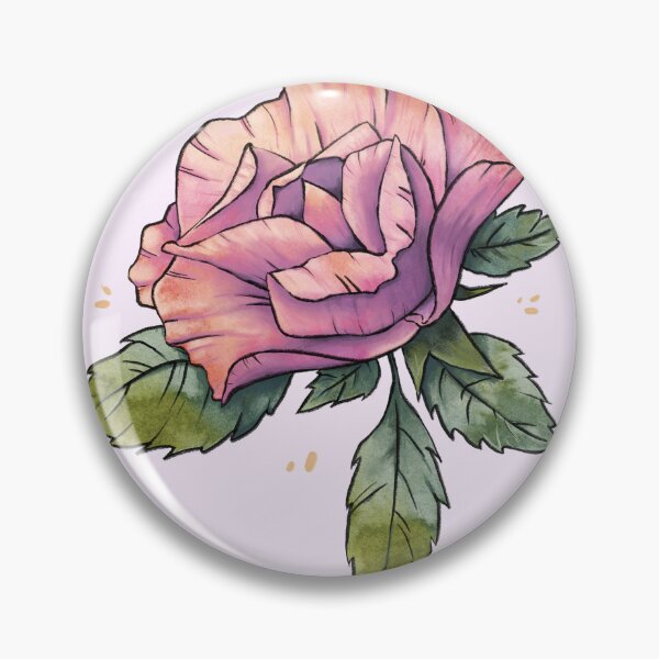 Item preview, Sunset Rose on pale pink designed and sold by Ellen Wilberg.