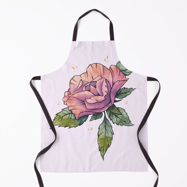 Item preview, Sunset Rose on pale pink designed and sold by Ellen Wilberg.