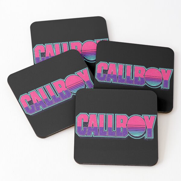 Item preview, CALLBOY Retro Synthwave Festival Design designed and sold by OphiraBloom.