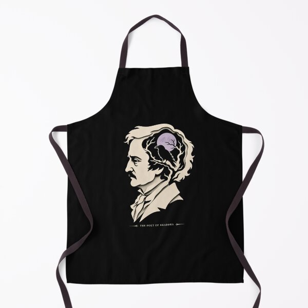 Item preview, The Poet Of Shadows Edgar Allan Poe Silhouette Art designed and sold by Fenay Designs.