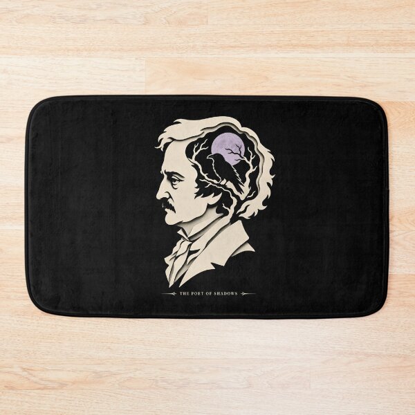 Item preview, The Poet Of Shadows Edgar Allan Poe Silhouette Art designed and sold by Fenay Designs.