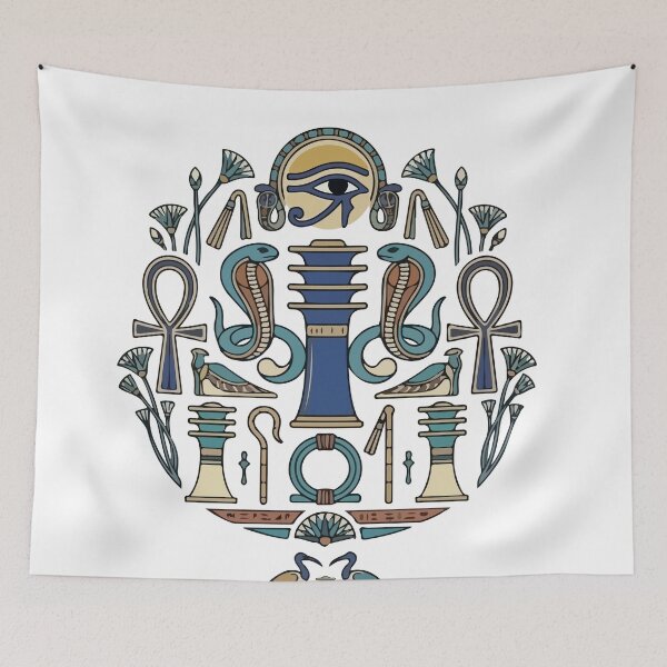 Item preview, Ancient Egyptian Symbols Logo II designed and sold by emhoteb.
