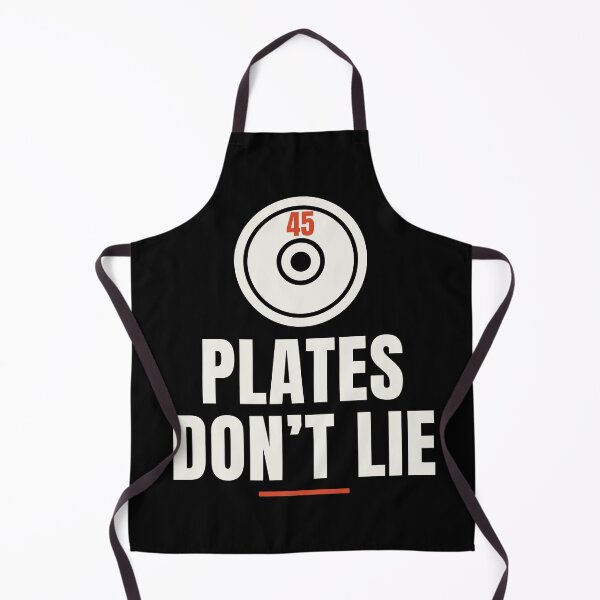 Item preview, Plates Don't Lie Powerlifting Gym Humor designed and sold by ptbench.