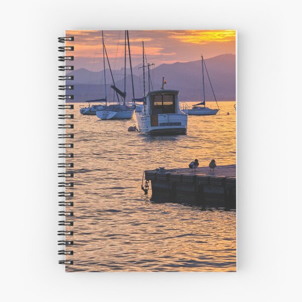 Item preview, Lake Garda Sunset Silhouettes designed and sold by Violaman.
