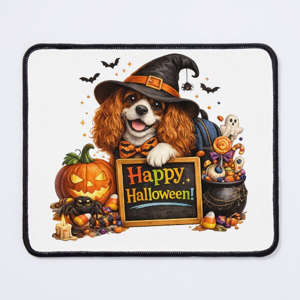 Item preview, Halloween Blenheim Cavalier designed and sold by SpottyRainbow.