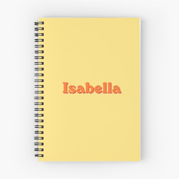 Item preview, Isabella name tag designed and sold by CooksCreators.