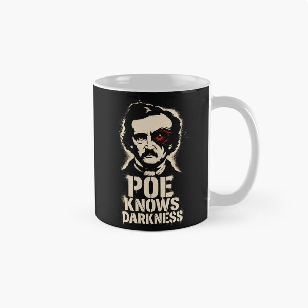 Item preview, Poe Knows Darkness Gothic Street Art Graphic designed and sold by Fenay Designs.