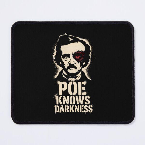 Item preview, Poe Knows Darkness Gothic Street Art Graphic designed and sold by Fenay Designs.