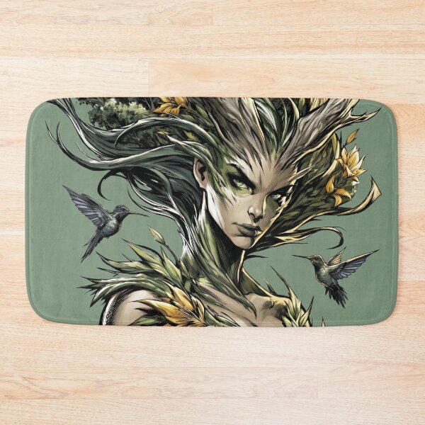 Item preview, Forest Goddess of the Enchanted Wilds designed and sold by MythicMood.