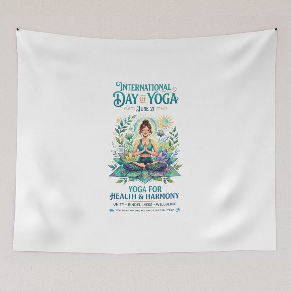Item preview, International Yoga Day designed and sold by Wiley Doreen.