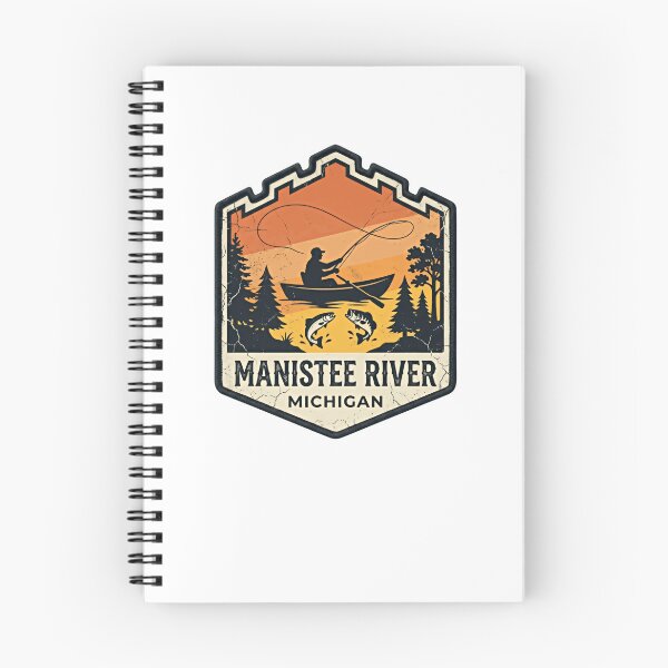 Item preview, Manistee River Michigan Fishing Angler Outdoor Enthusiast designed and sold by Simsimah26Parks.