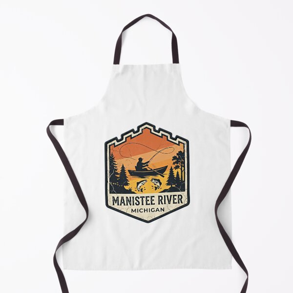 Item preview, Manistee River Michigan Fishing Angler Outdoor Enthusiast designed and sold by Simsimah26Parks.