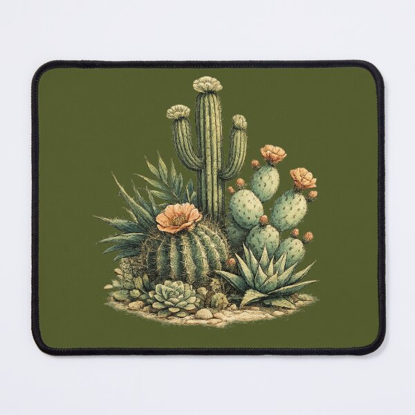 Item preview, Desert Cactus Botanical Scientific designed and sold by MagicMakerPh.