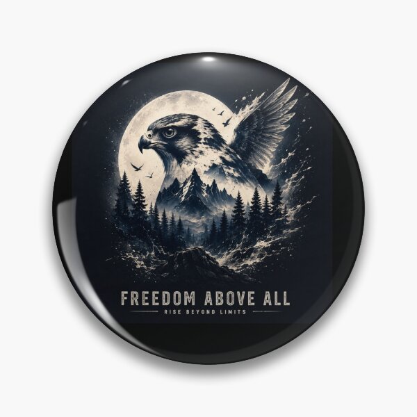 Item preview, Freedom Above All – Rise Beyond Limits designed and sold by layalistoresa.