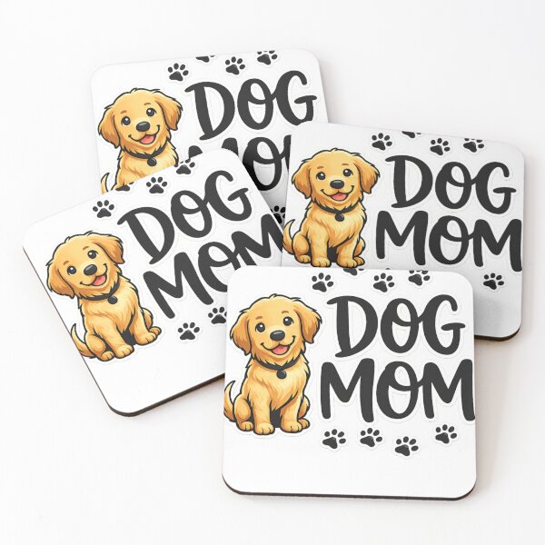 Aperçu de l'œuvre Cute Dog Mom Golden Retriever | Funny Dog Lover Gift Design créée et vendue par AMIR PRO .