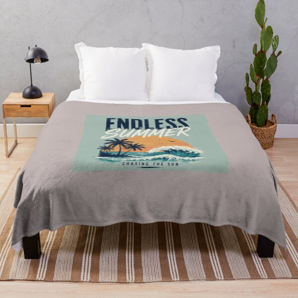 Item preview, Retro Endless Summer Beach Design designed and sold by layalistoresa.
