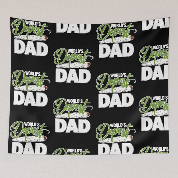 Item preview, World's Dopest Dad Funny Cannabis Father's Day Dad Life designed and sold by Mind-Drift.