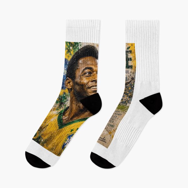 Item preview, Pelé Forever | King of Football Portrait Art designed and sold by ArtistrySky.