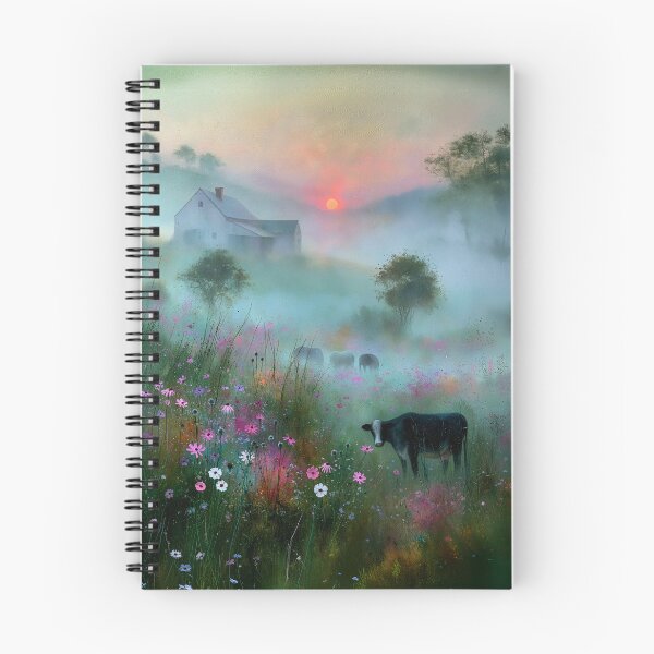 Item preview, Cow in The Morning Mist designed and sold by Blue Horse Photo Magic.