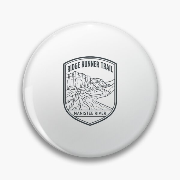 Item preview, Ridge Runner Trail Manistee River Hiking Trail Runner Outdoors Adventure designed and sold by Simsimah26Parks.