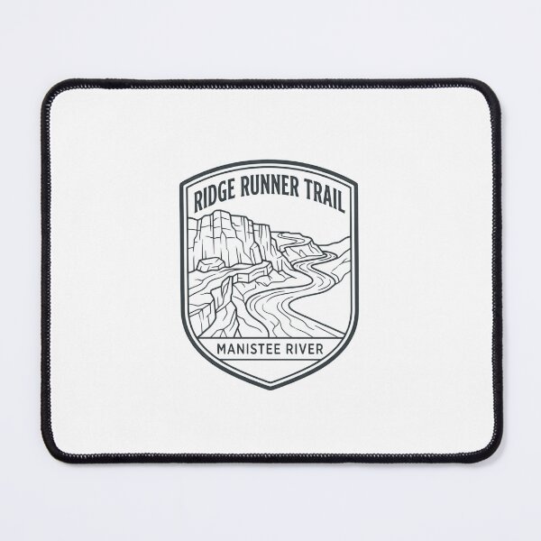 Item preview, Ridge Runner Trail Manistee River Hiking Trail Runner Outdoors Adventure designed and sold by Simsimah26Parks.