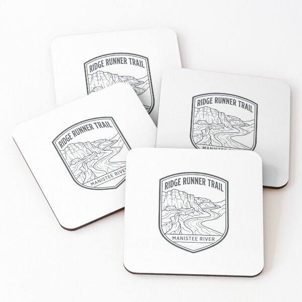 Item preview, Ridge Runner Trail Manistee River Hiking Trail Runner Outdoors Adventure designed and sold by Simsimah26Parks.