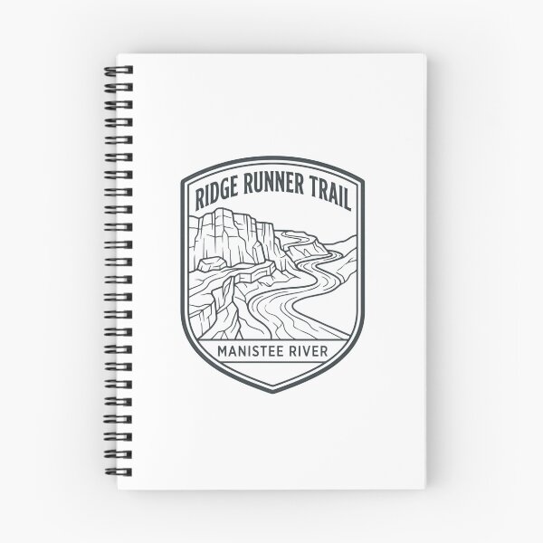 Item preview, Ridge Runner Trail Manistee River Hiking Trail Runner Outdoors Adventure designed and sold by Simsimah26Parks.