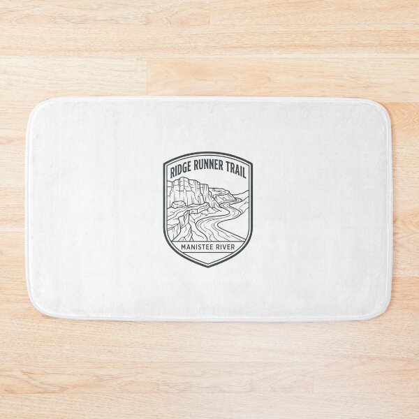 Item preview, Ridge Runner Trail Manistee River Hiking Trail Runner Outdoors Adventure designed and sold by Simsimah26Parks.