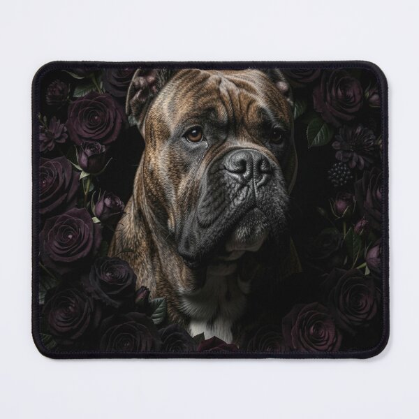 Item preview, Cane Corso | Floral Frame designed and sold by JanjjaSoulInk.