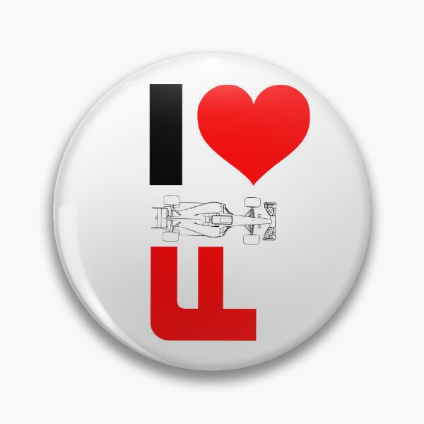 Item preview, I Love F1 designed and sold by ZooStateofMind.