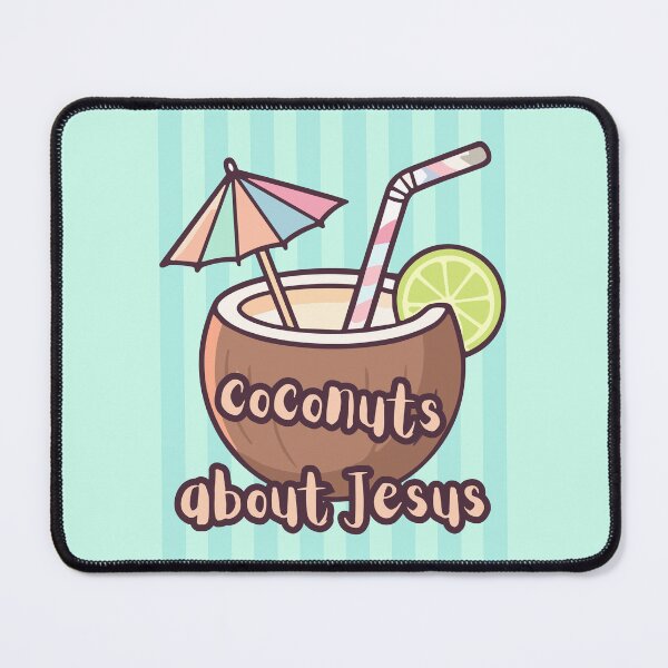 Item preview, Coconuts About Jesus Love Co Co Nuts Tropical Drink Beach Summer Cocktail designed and sold by Forevermore.