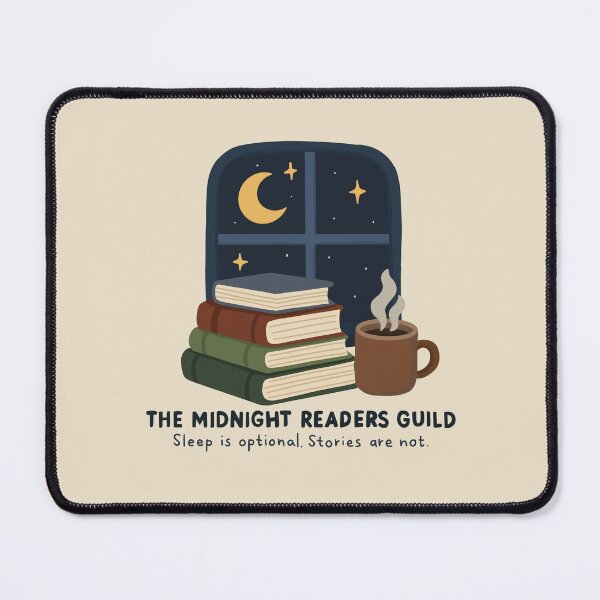 Item preview, The Midnight Readers Guild – Sleep Is Optional Stories Are Not Book Lover Design designed and sold by thesalynn.