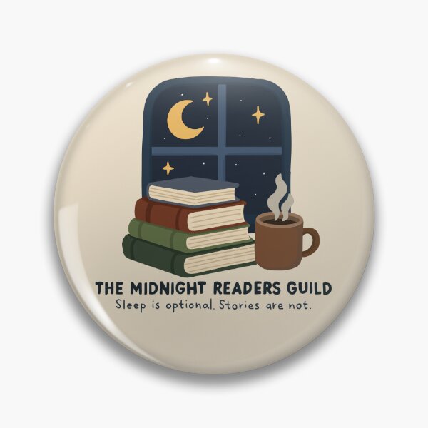 Item preview, The Midnight Readers Guild – Sleep Is Optional Stories Are Not Book Lover Design designed and sold by thesalynn.