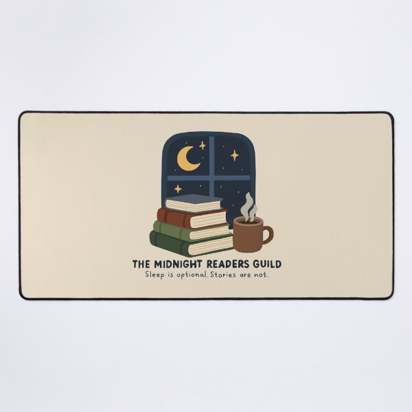 Item preview, The Midnight Readers Guild – Sleep Is Optional Stories Are Not Book Lover Design designed and sold by thesalynn.