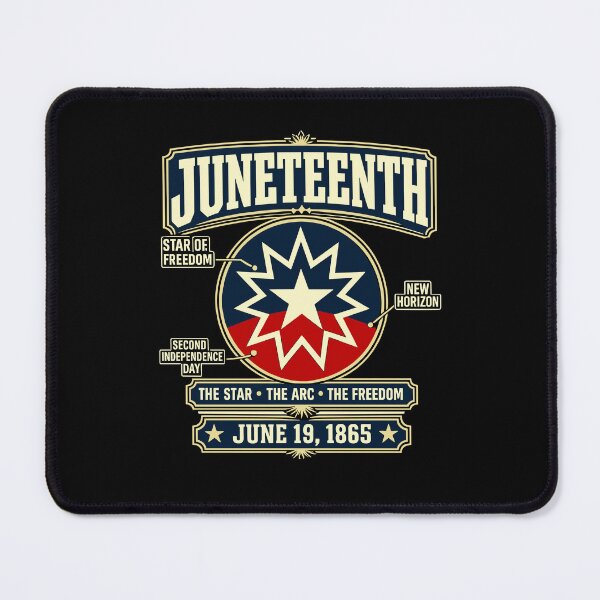 Item preview, Juneteenth June 19 1865 The Star The Arc The Freedom Patriotic Flag designed and sold by Mind-Drift.