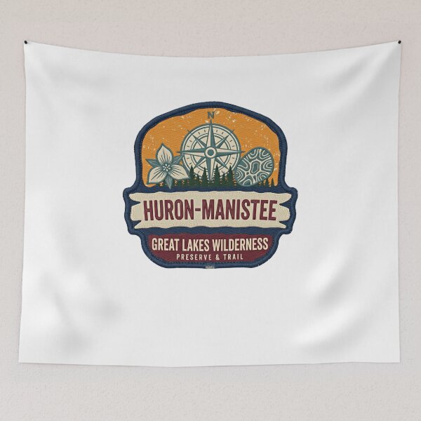 Item preview, Huron-Manistee Great Lakes Wilderness Preserve & Trail Hiking Nature Explorer designed and sold by Simsimah26Parks.