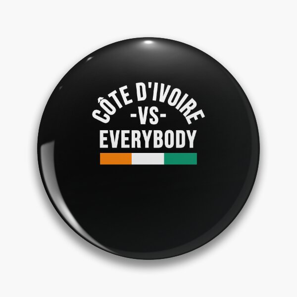 Item preview, Cote D'Ivoire Vs Everybody Ivory Coast Pride designed and sold by Mind-Drift.