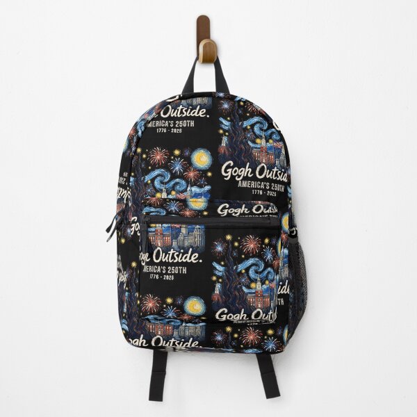 Item preview, Gogh Outside America’s 250th Independence Day Starry Night designed and sold by Mind-Drift.