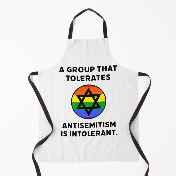 Item preview, A group that tolerates antisemitism is intolerant. designed and sold by Rachel the Artist .