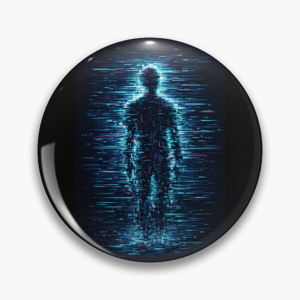Item preview, Lost Transmission #5 – Signal Fracture (Neon Static Entity) designed and sold by JupiterGlitchEmpire.
