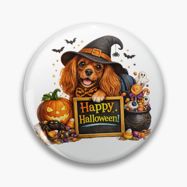 Item preview, Halloween Ruby Cavalier designed and sold by SpottyRainbow.
