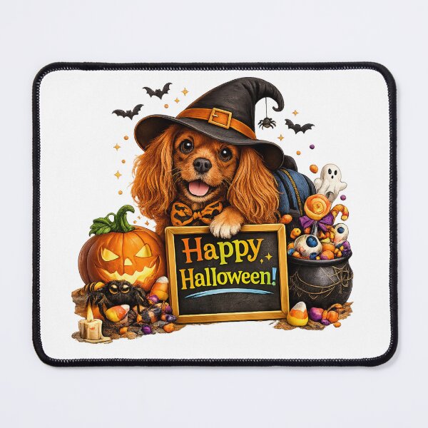 Item preview, Halloween Ruby Cavalier designed and sold by SpottyRainbow.
