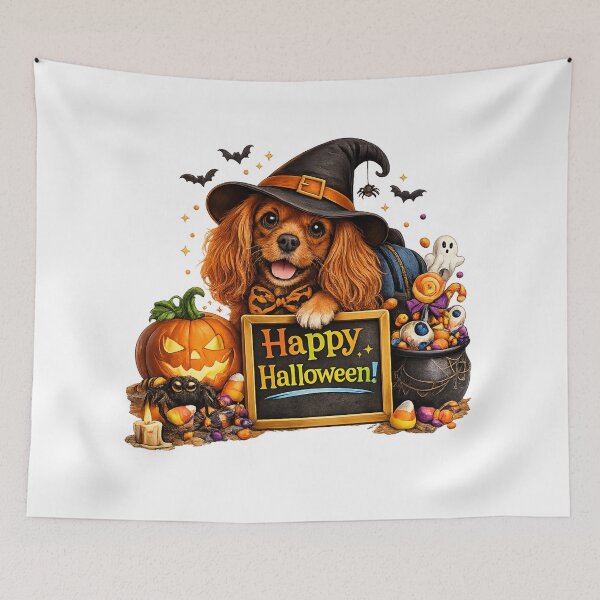 Item preview, Halloween Ruby Cavalier designed and sold by SpottyRainbow.