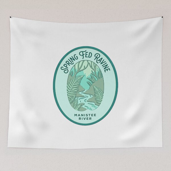 Item preview, Spring Fed Ravine Manistee River Michigan Outdoors Explorer designed and sold by Simsimah26Parks.