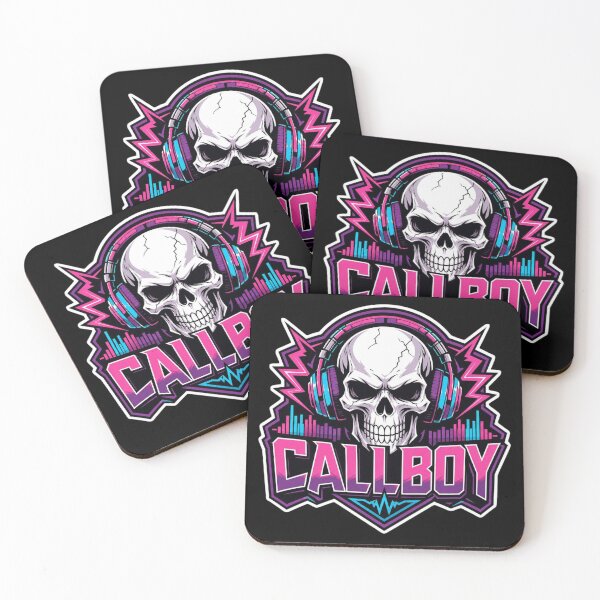 Item preview, CALLBOY Skull Headphones Festival Design designed and sold by Ophira Bloom.