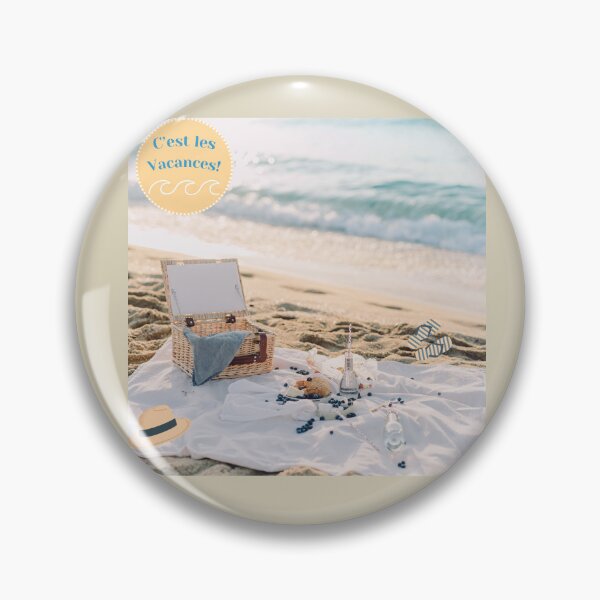 Item preview, It's Vacation Time! – Beach, Waves & Picnic designed and sold by Aliss20.